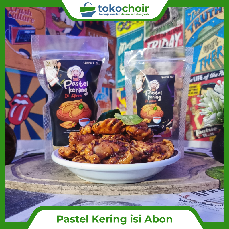 Pastel Kering isi Abon
