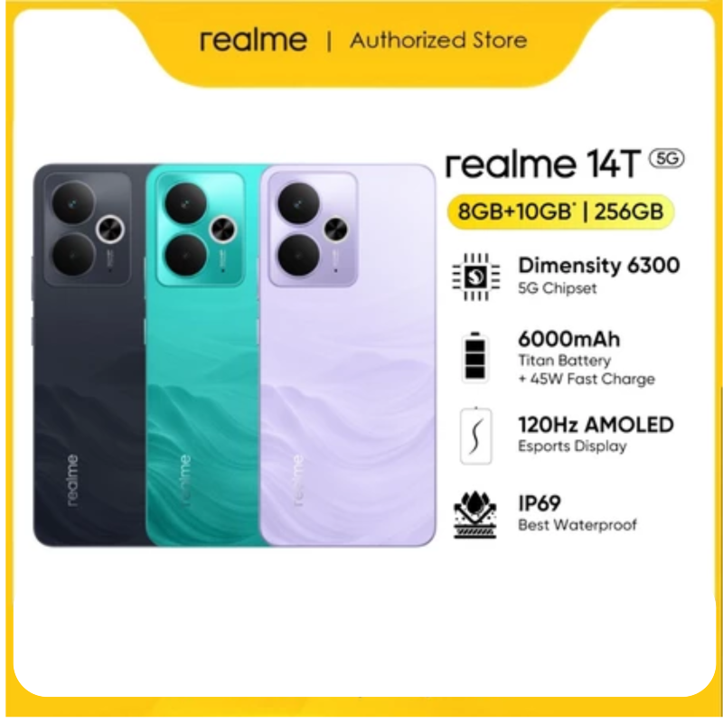 Realme 14T [8/128GB] & [8/256GB]