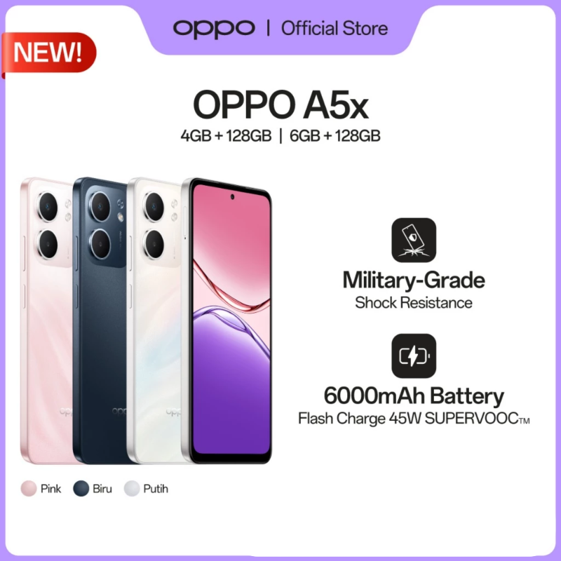 OPPO A5x [4GB/128GB] & [6GB/128GB]