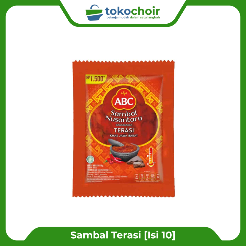 Sambal Terasi [Isi 10}