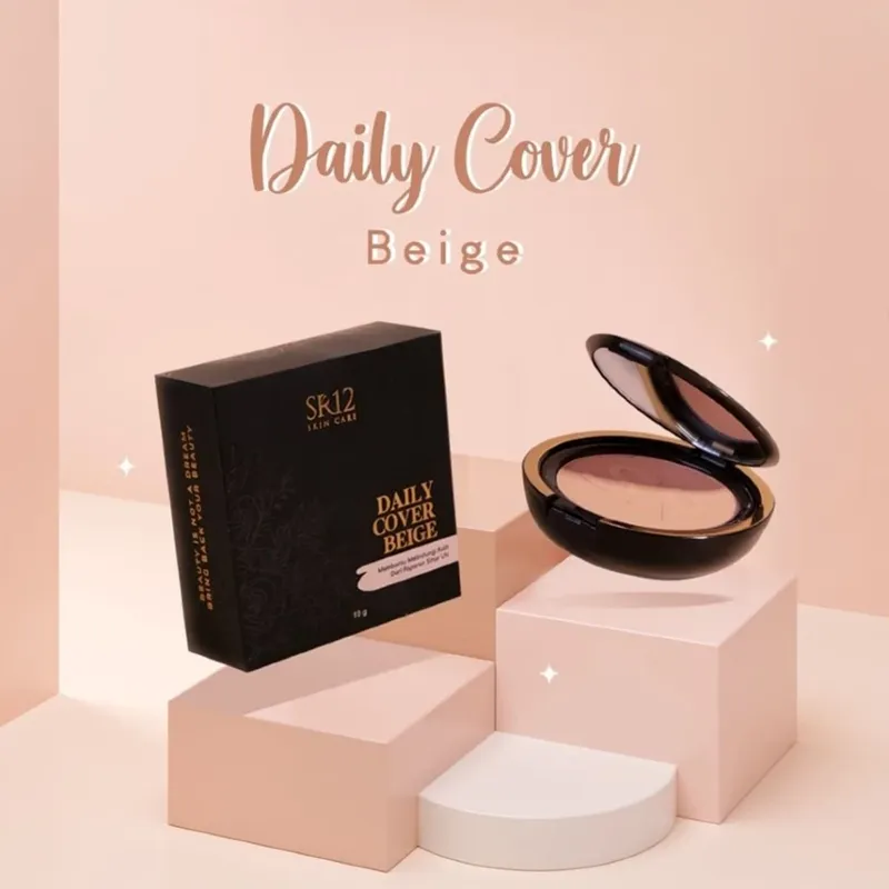  Daily Cover [ Belge, Natural, Sheer Pink ]