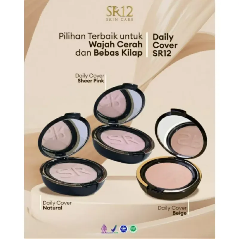  Daily Cover [ Belge, Natural, Sheer Pink ]