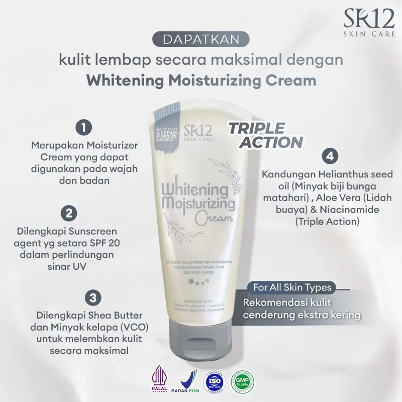  Whitening Moisturizing Cream