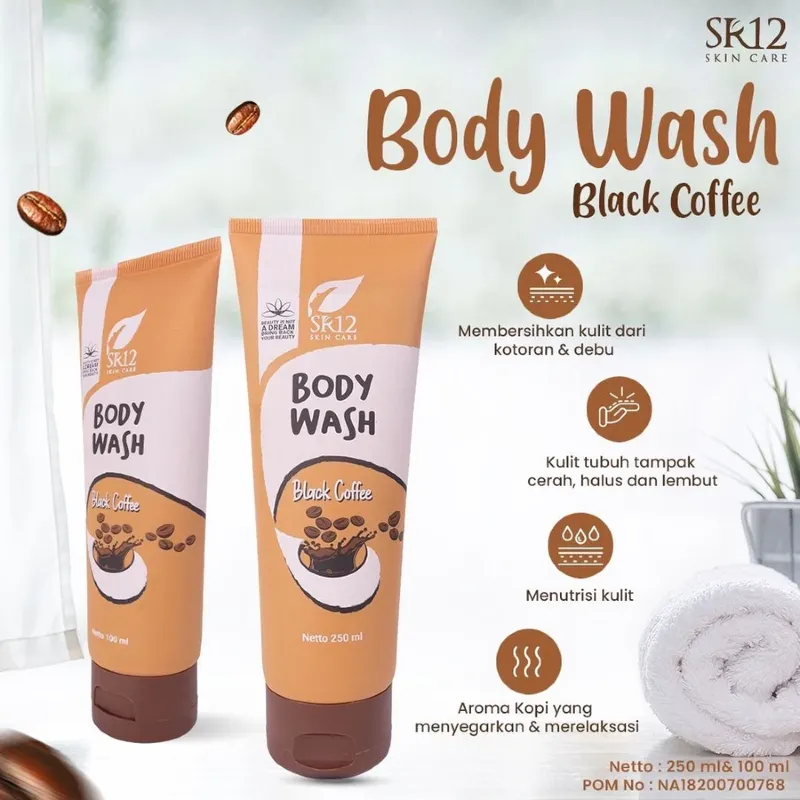  Body Wash Black Coffee
