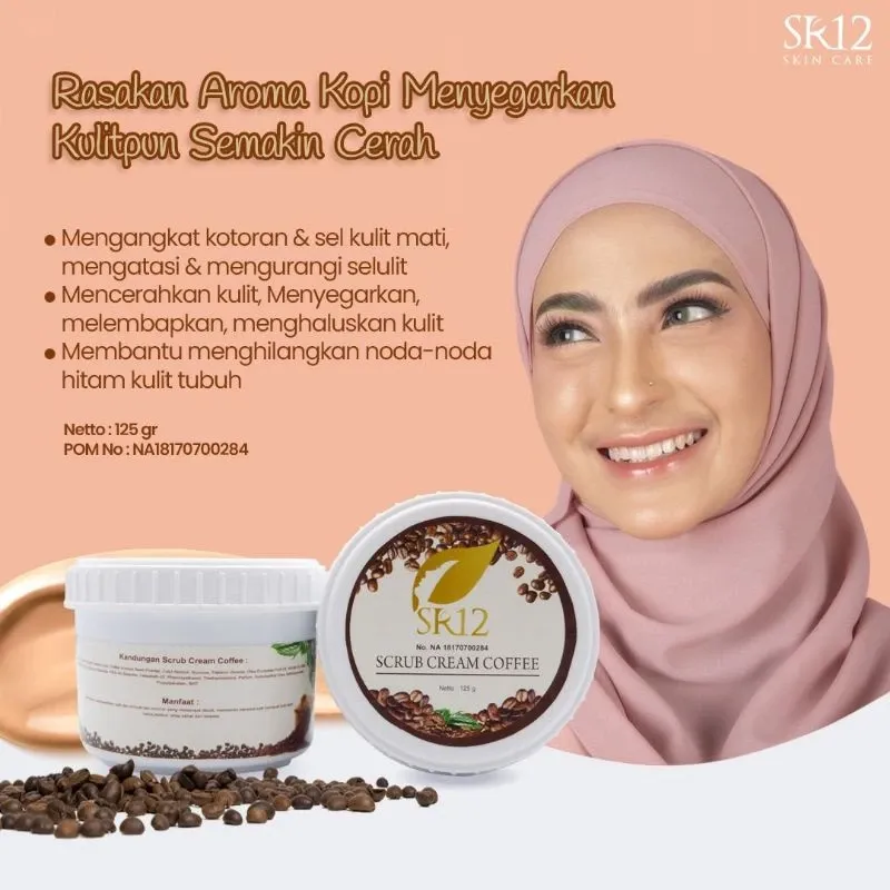  Scrub Cream Coffee