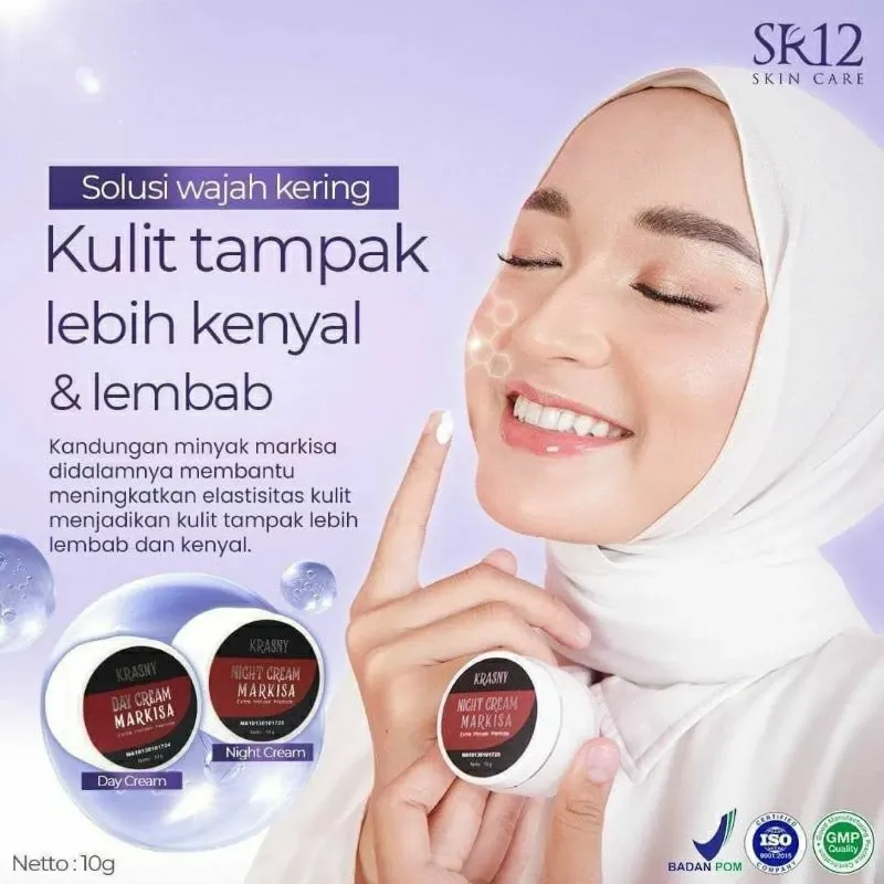  Krasny Day Cream,  Krasny Serum Markisa,  Krasny Night Cream,  Serum Retinol