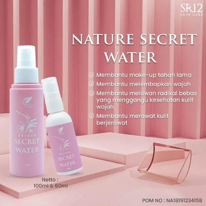  Nature Secret Water &  Nature Rose Water [60ML & 100ML]