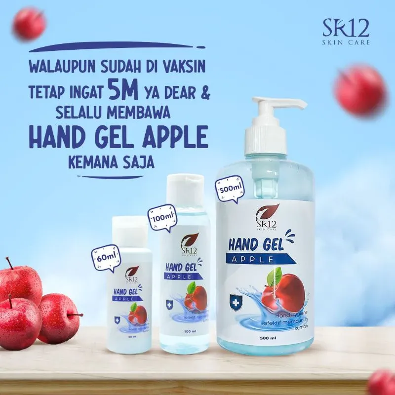  Hand Gel Apple [60ML,100ML,500ML]
