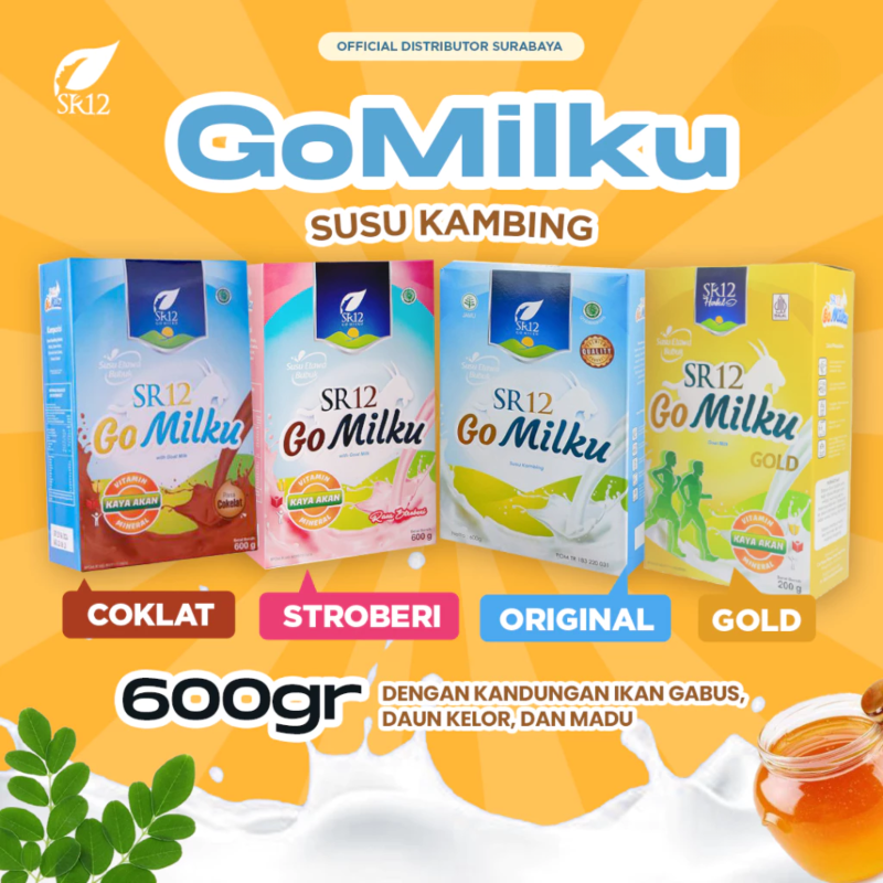  Sr12 Gomilku [ Original, Cokelat, Stroberi ]