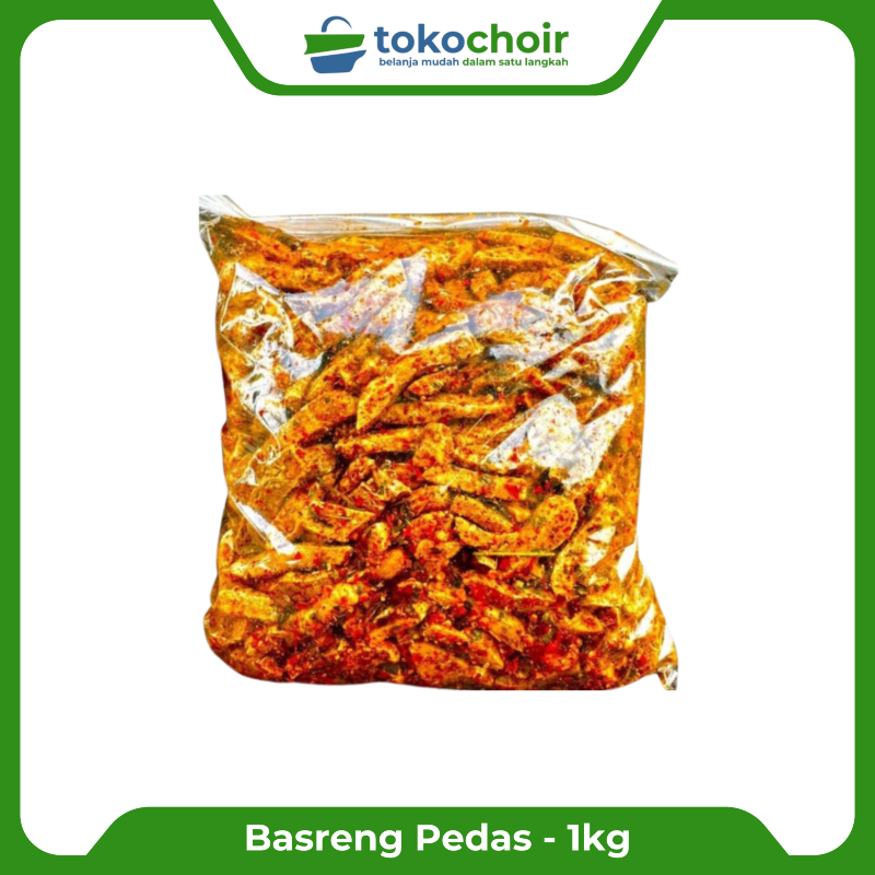 Basreng Pedas Daun Jeruk - 1kg