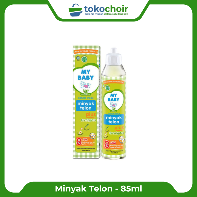 My baby minyak telon plus 85ml