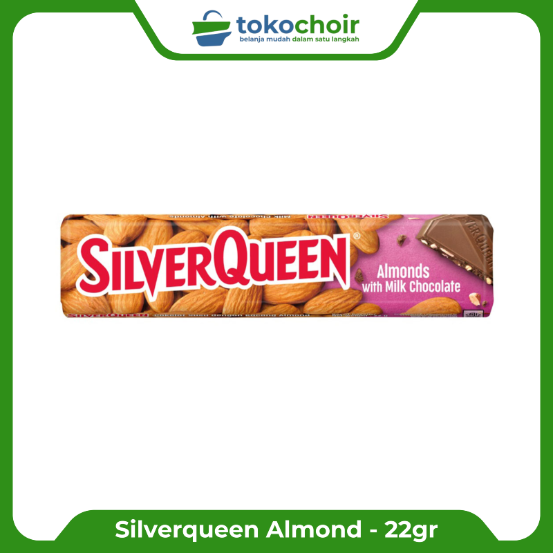 Silver queen chocolate midi almond 22g