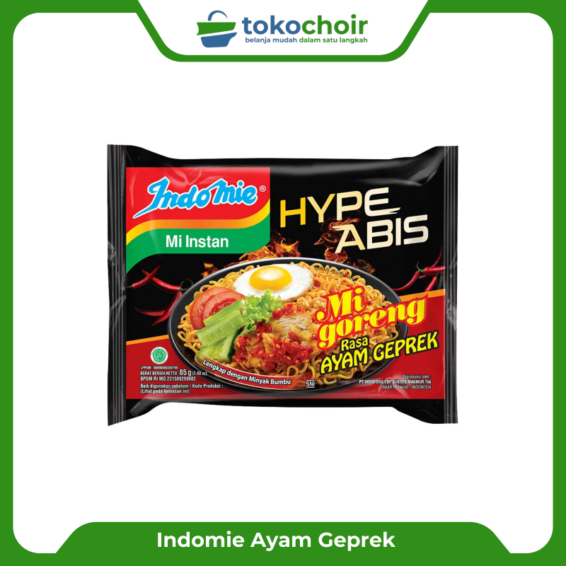 Indomie goreng ayam geprek 85g