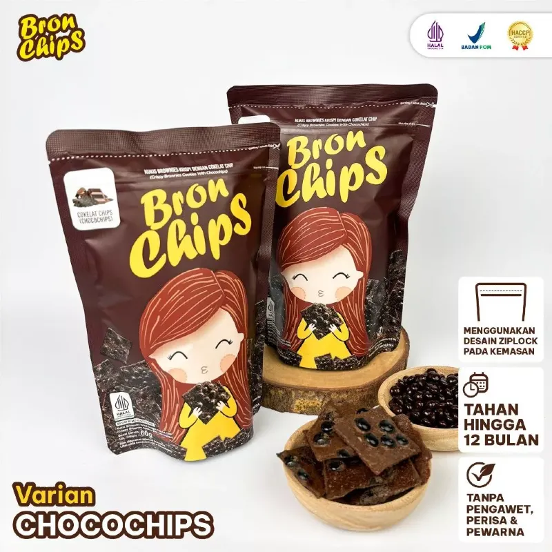 Bronchips Keripik Brownies Crispy