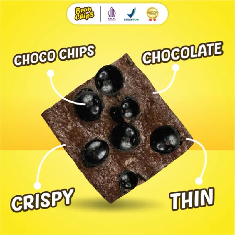 Bronchips Keripik Brownies Crispy
