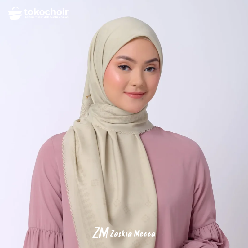 Zaskia Mecca - Filipina Scarf Kerudung Segi Empat