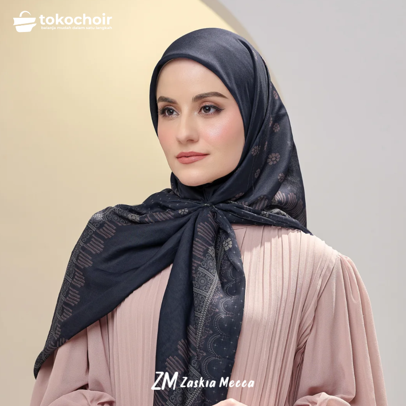Zaskia Mecca - Laos Scarf Hijab Motif Segiempat Square