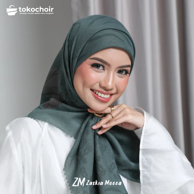 Zaskia Mecca - Kelimutu Scarf Kerudung Segi Empat