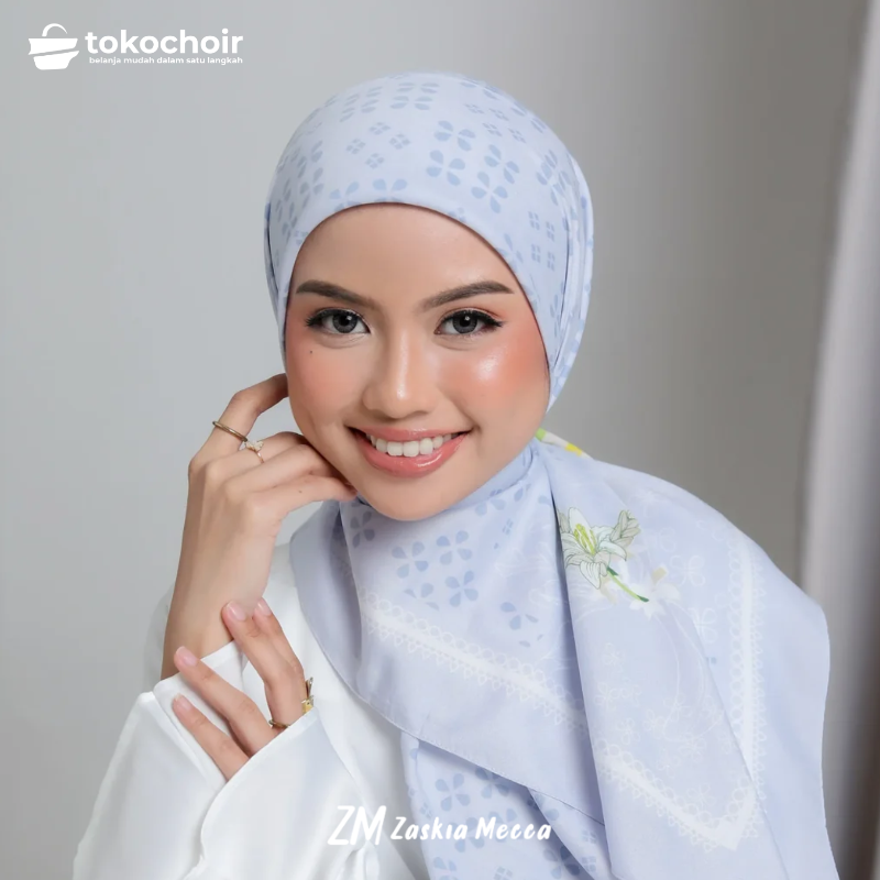 Zaskia Mecca - Sedap Malam Scarf Kerudung Segi Empat
