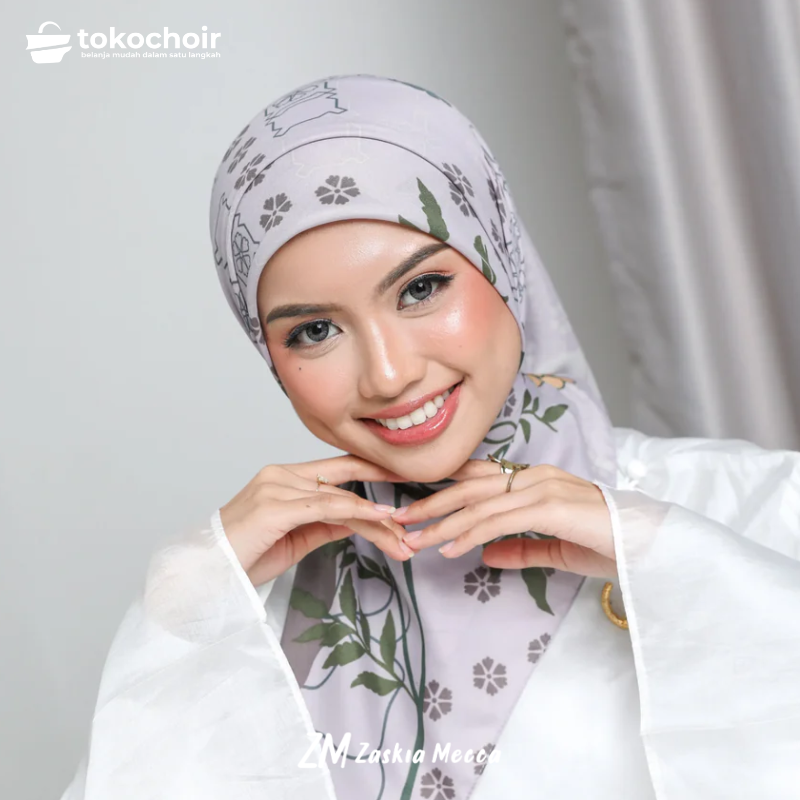 Zaskia Mecca - Marigold Scarf Kerudung Segi Empat