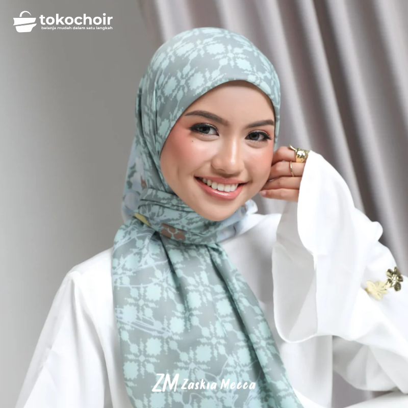 Zaskia Mecca - Nagasari Scarf Kerudung Segi Empat