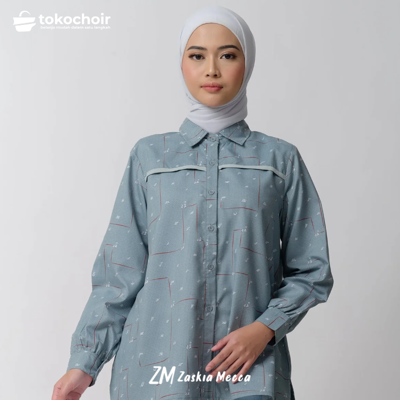 Zaskia Mecca - Givza Kemeja Wanita - Aksara Nusantara 
