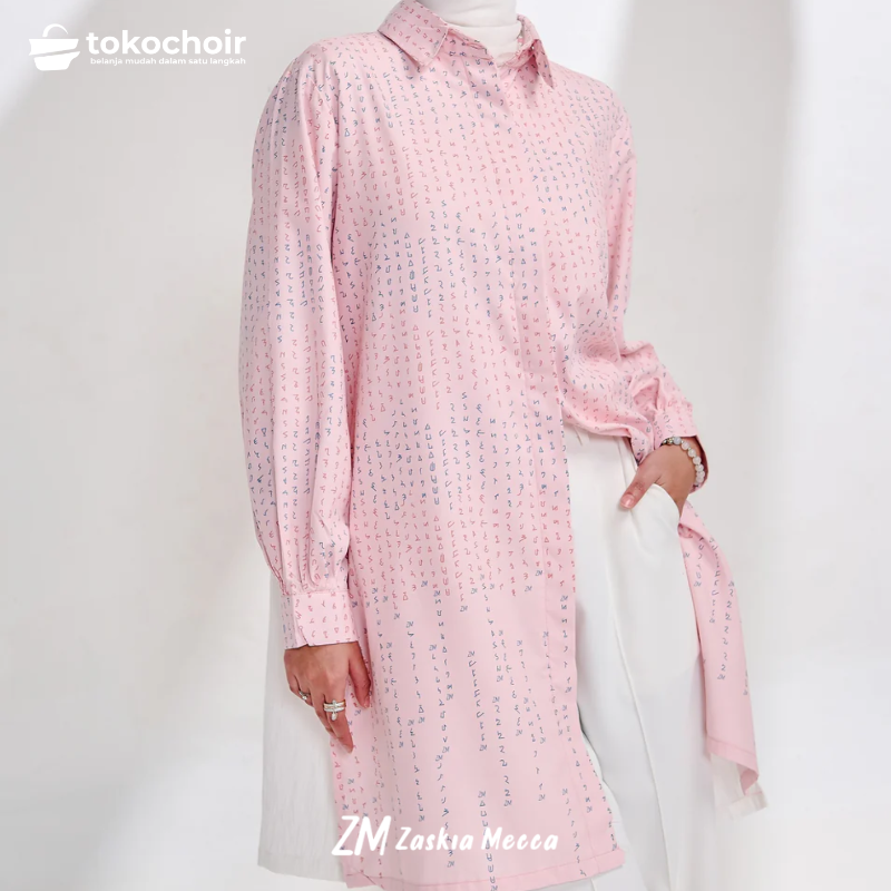 Zaskia Mecca - Milasa Tunik Wanita -Aksara Malesung