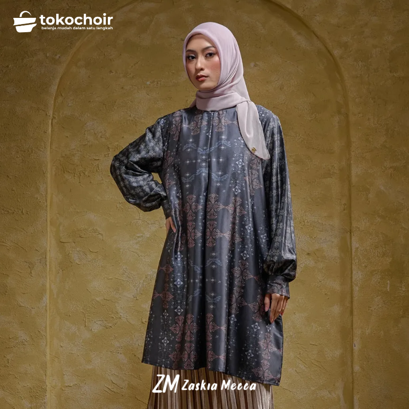 Zaskia Mecca - Kamya Tunik - Teman Serumpun - Edisi Kamboja | Koleksi Lebaran