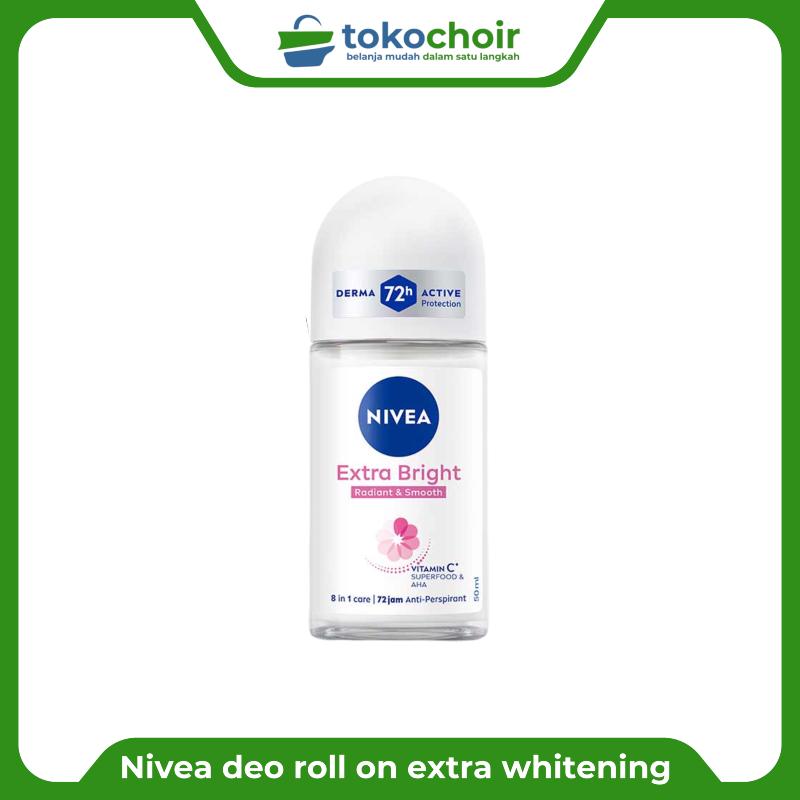 Nivea deo roll on extra whitening 50ml