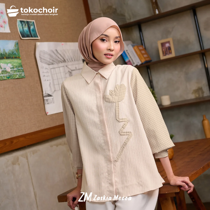 Zaskia Mecca - Gizzi Kemeja Wanita - Senandung Alam