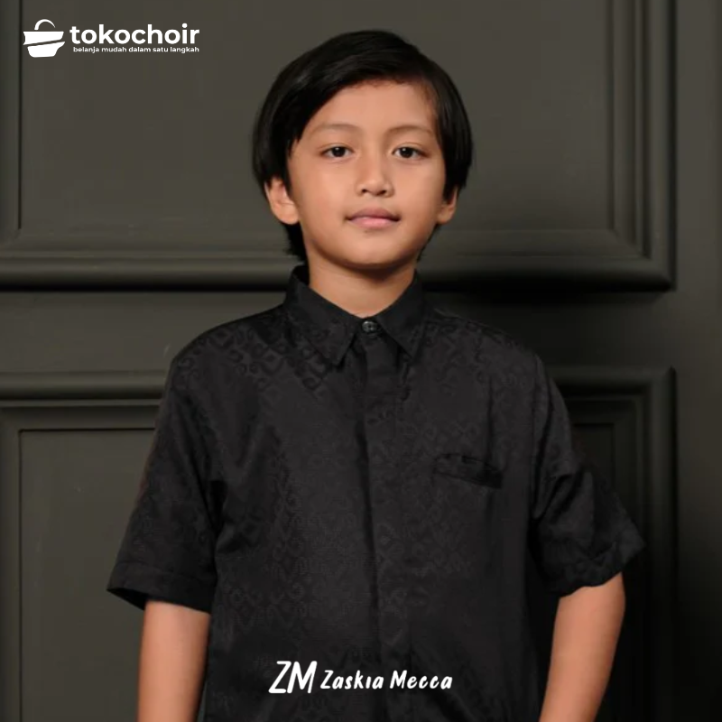 Zaskia Mecca - Kaden Kemeja Anak - Teman Serumpun - Edisi Kamboja