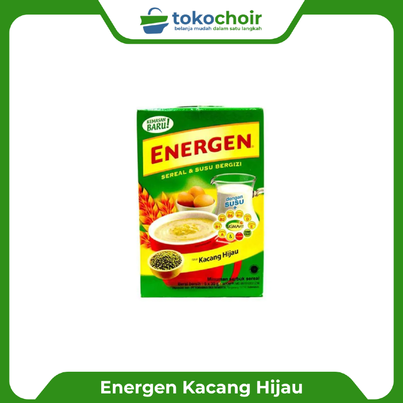 Energen Rasa Kacang Hijau - 1 Renceng