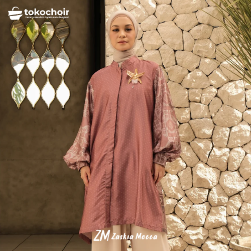 Zaskia Mecca - Launa Tunik - Teman Serumpun - Edisi Laos | Koleksi Lebaran