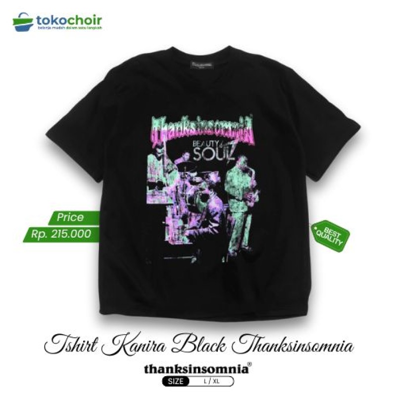 Tshirt Kanira Black Thanksinsomnia