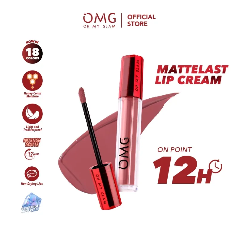 OMG OH MY GLAM Mattelast Lip Cream 15 Espresso