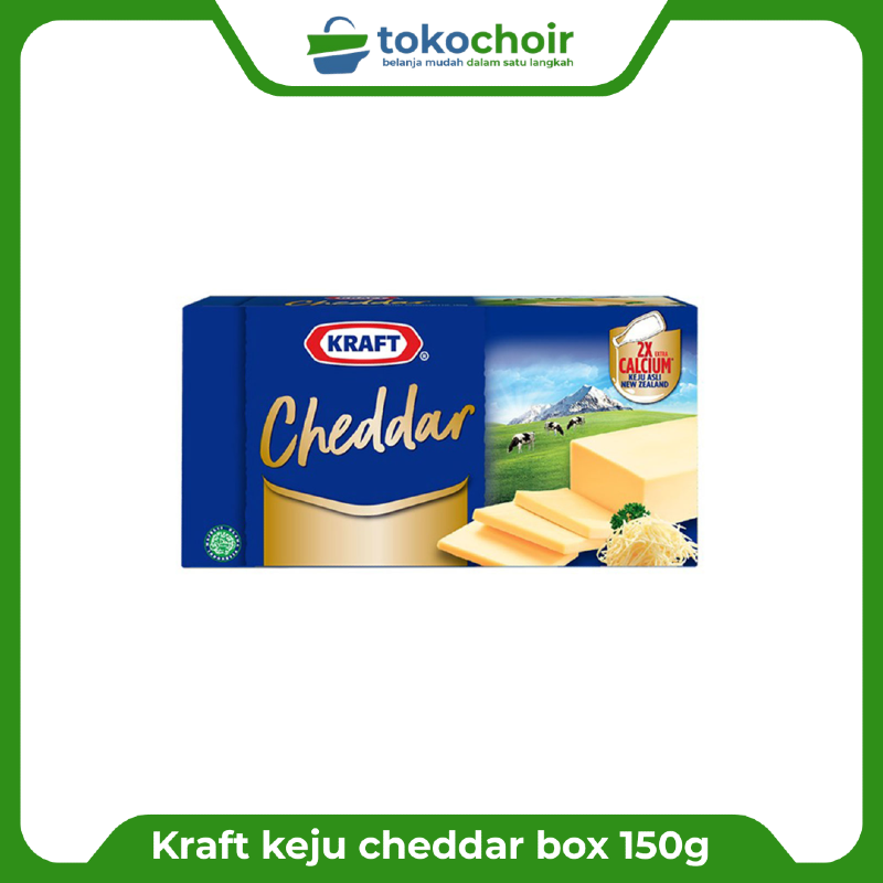 Kraft keju cheddar box 150g