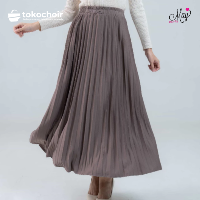 Mayoutfit Frexa Skirt | Rok Muslim Wanita Premium Plisket