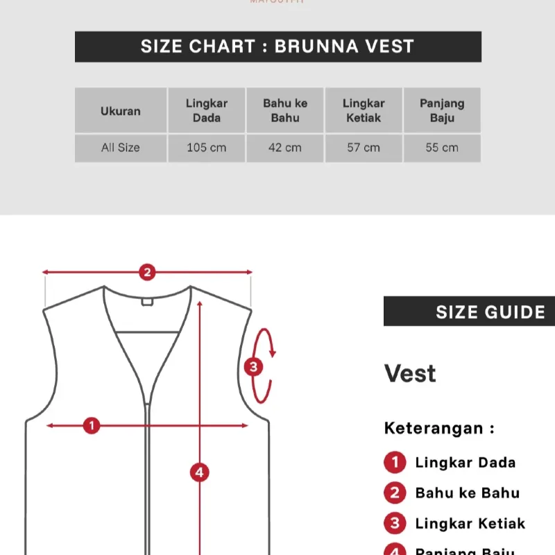 Mayoutfit Brunna Vest | Outer Rompi Denim Bordir Floral Embroidery