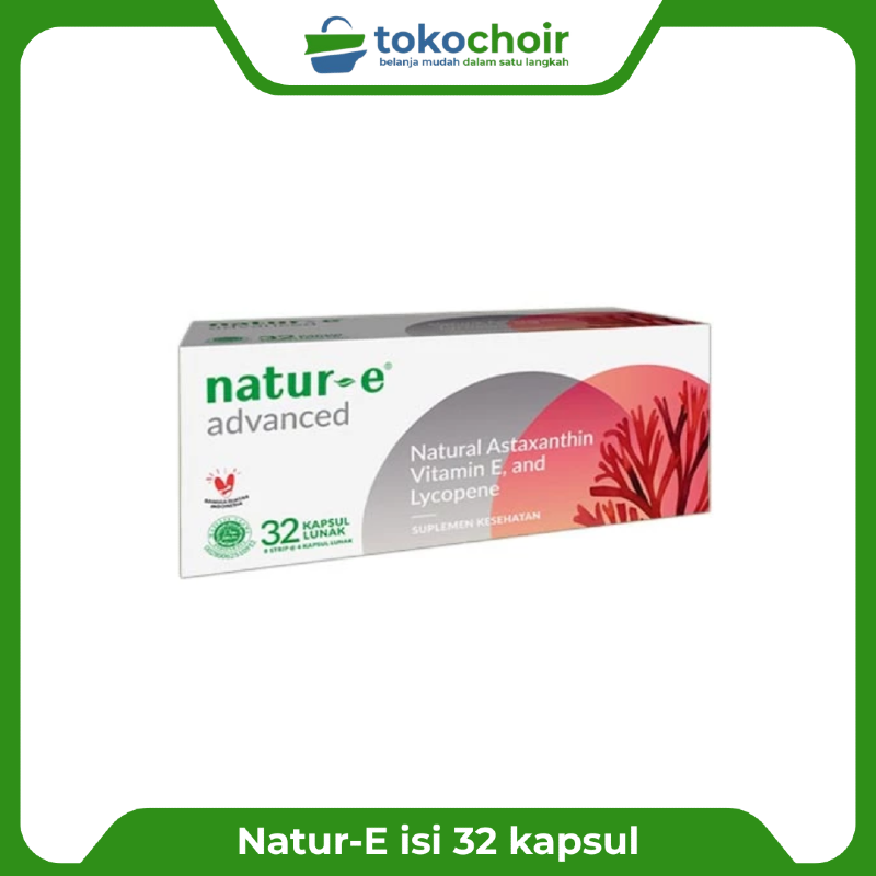 Natur-E Advanced 32 Kapsul / Vitamin E / Suplemen / Anti Oksidan