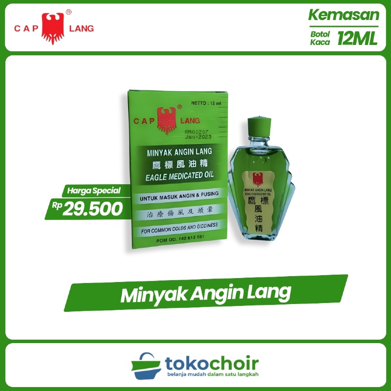 Minyak Angin Lang 12ML
