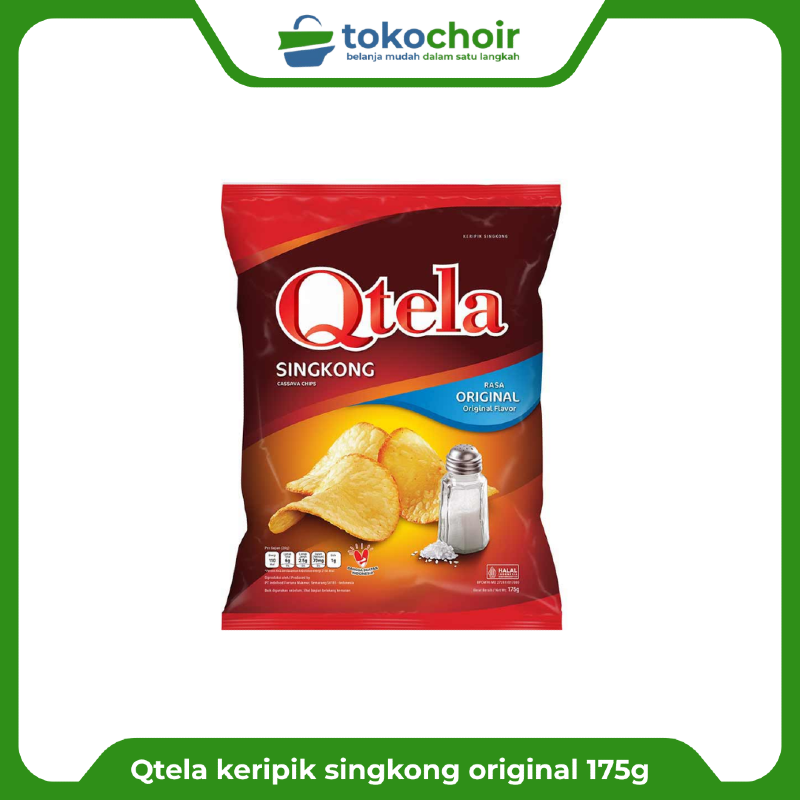 Qtela keripik singkong original 175g