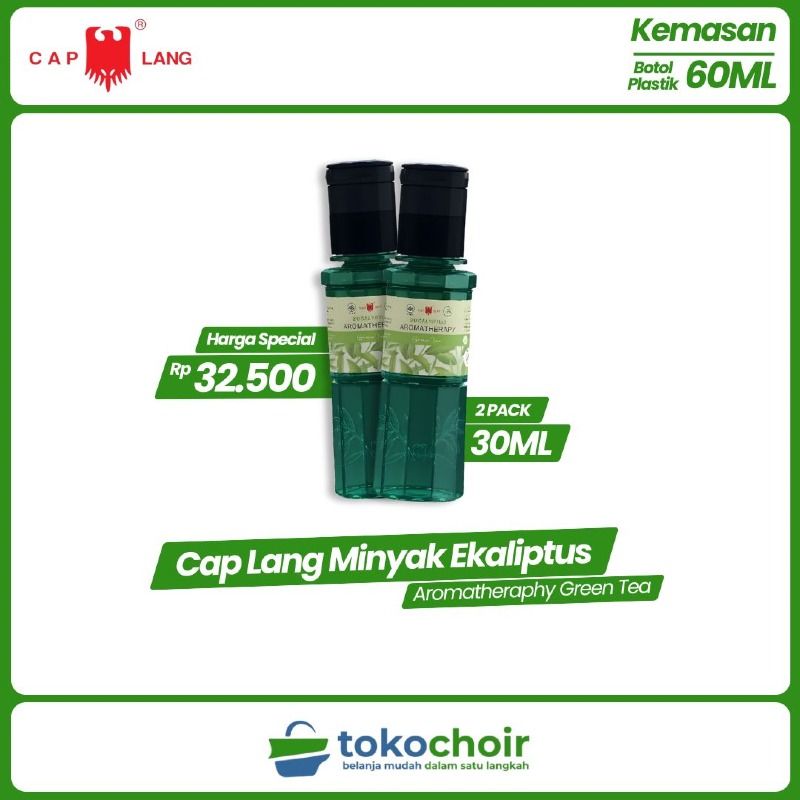 Minyak Ekaliptus Aromatheraphy Green Tea (2 x 30ml)