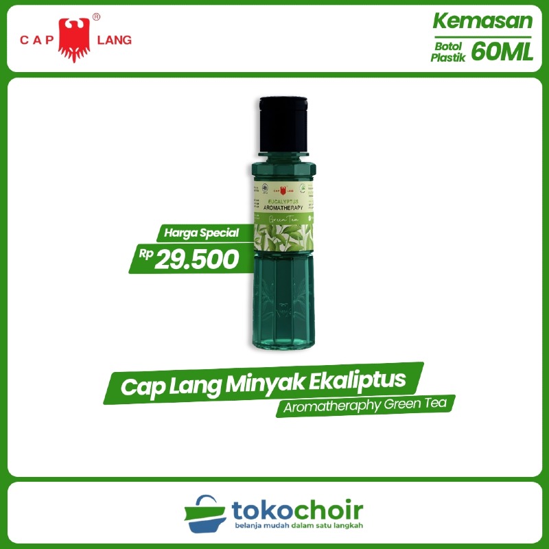 Minyak Ekaliptus Aromatheraphy Green Tea 60ml