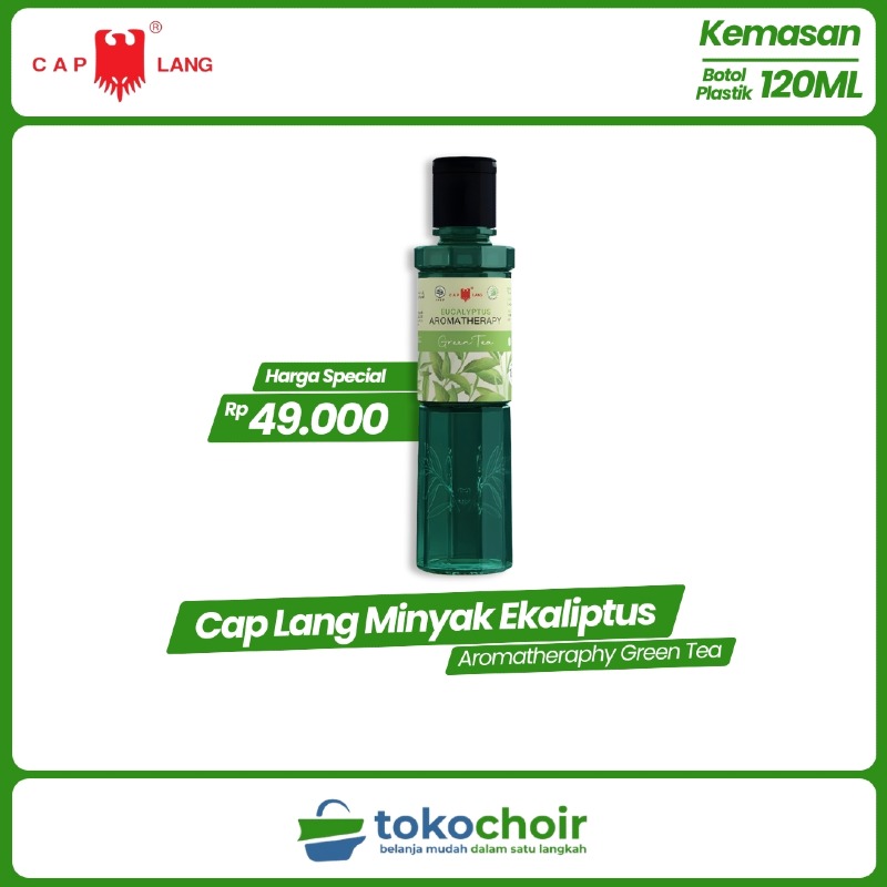 Minyak Ekaliptus Aromatheraphy Green Tea 120ml