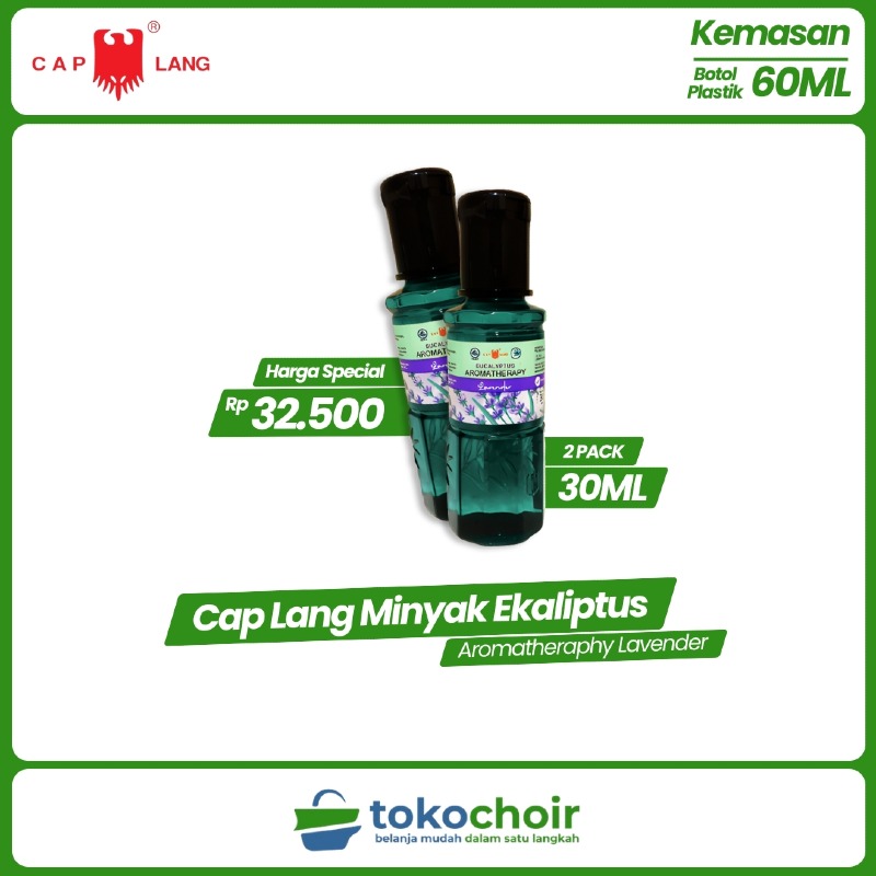 Minyak Ekaliptus Aromatheraphy Lavender (2 x 30ml)