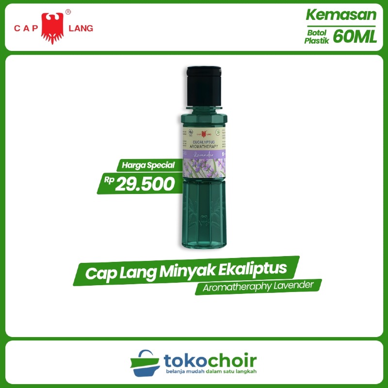 Minyak Ekaliptus Aromatheraphy Lavender 60ml