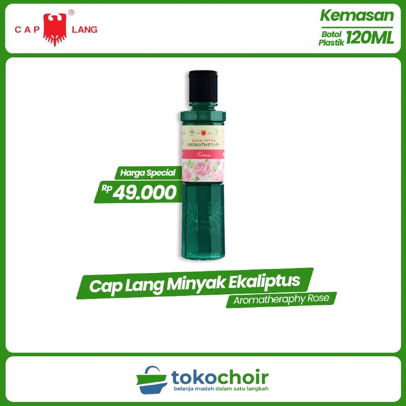 Minyak Ekaliptus Aromatheraphy Rose 120ml