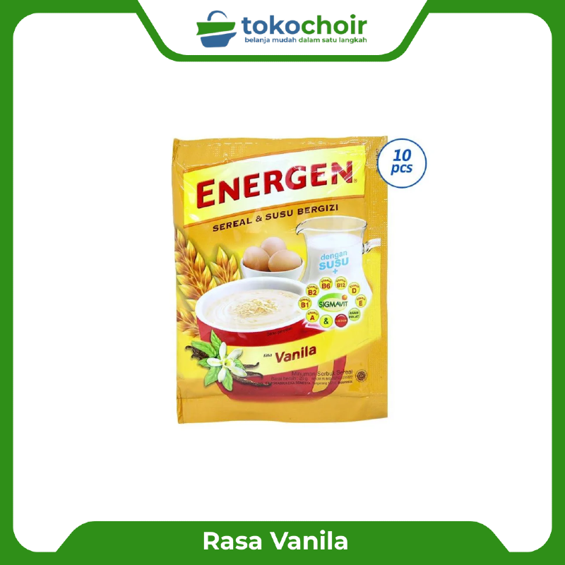 Energen Rasa Vanila - 1 Renceng