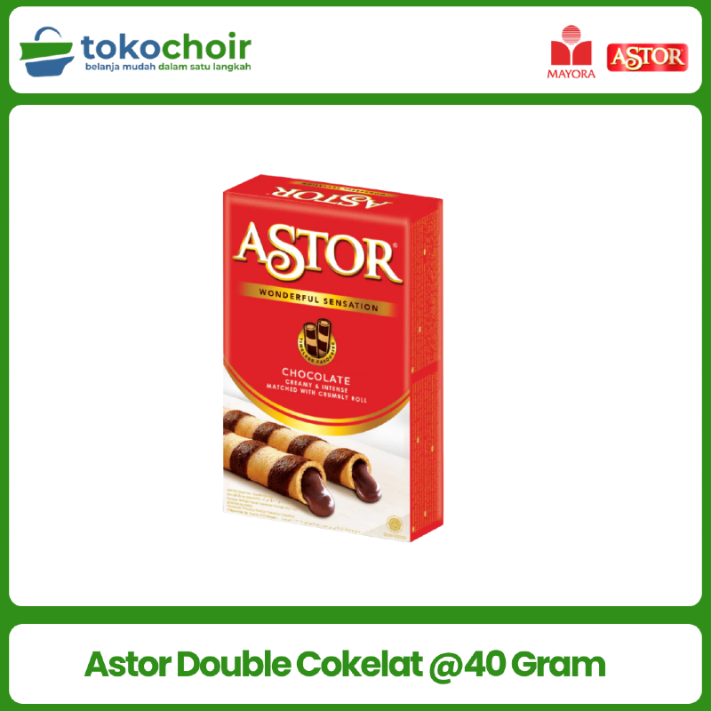 Astor wafer stick chocolate 40g
