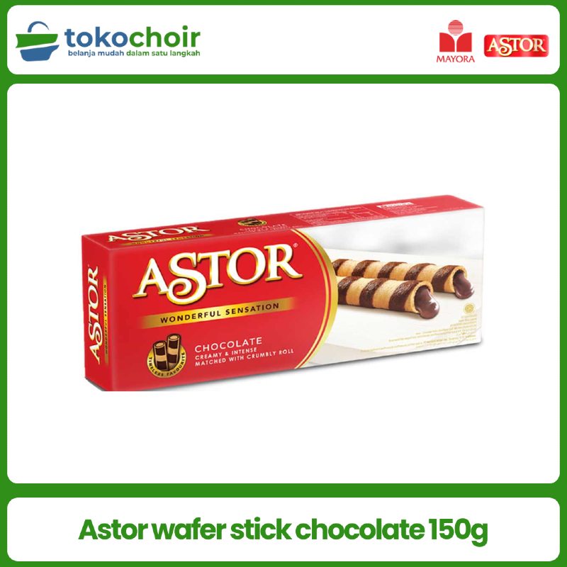 Astor wafer stick chocolate 150g